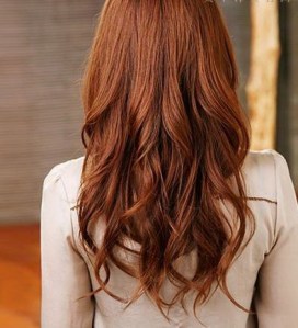 My hair was not this red. But it look like this...kinda...